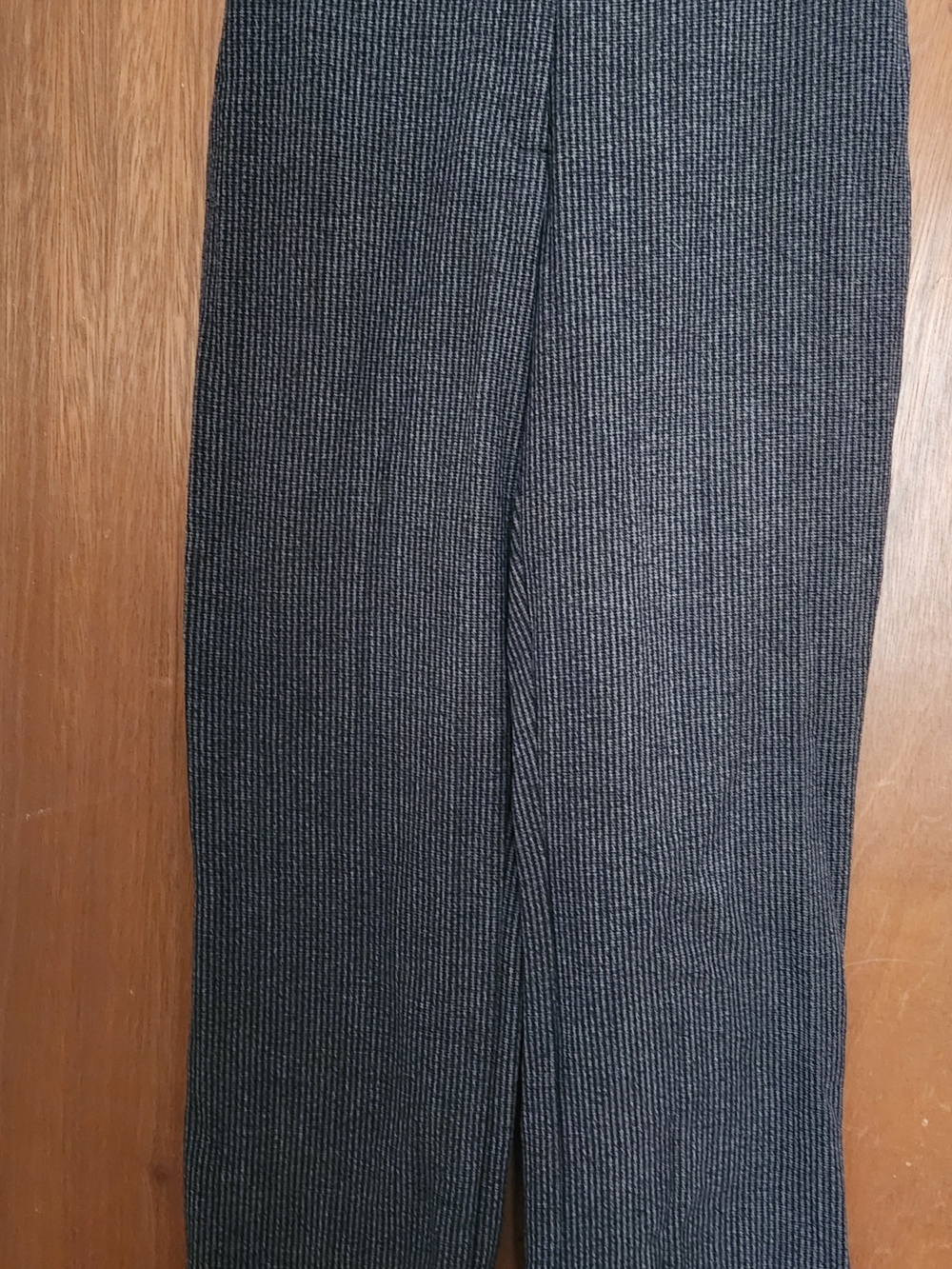 East Fifth Women's Black Ribbed Dress Pants